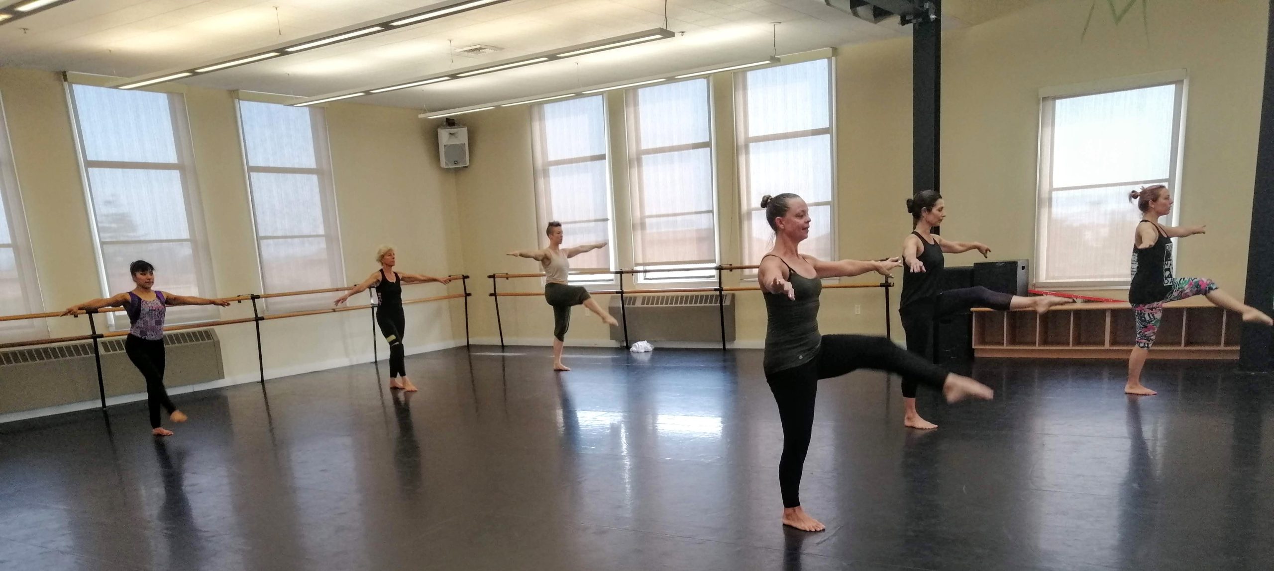 Adult Dance Classes in the Malashock Dance Studio